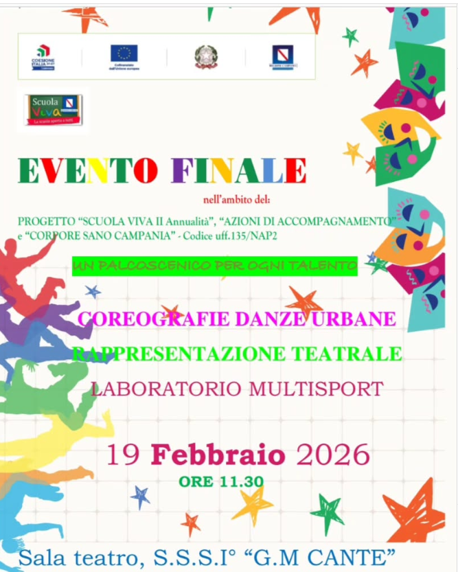 Cante, manifestazione finale